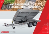 ☝️ Anhnger Anssems KSX - S 3000.305 x 178 E Dreiseitenkipper Kipper mit 3 Tonnen zulssigem Gesamtgewicht